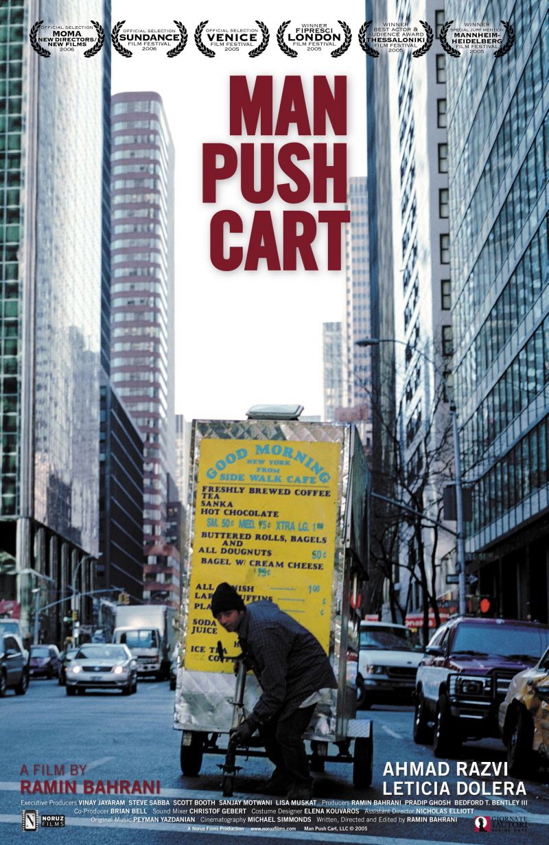 Man Push Cart