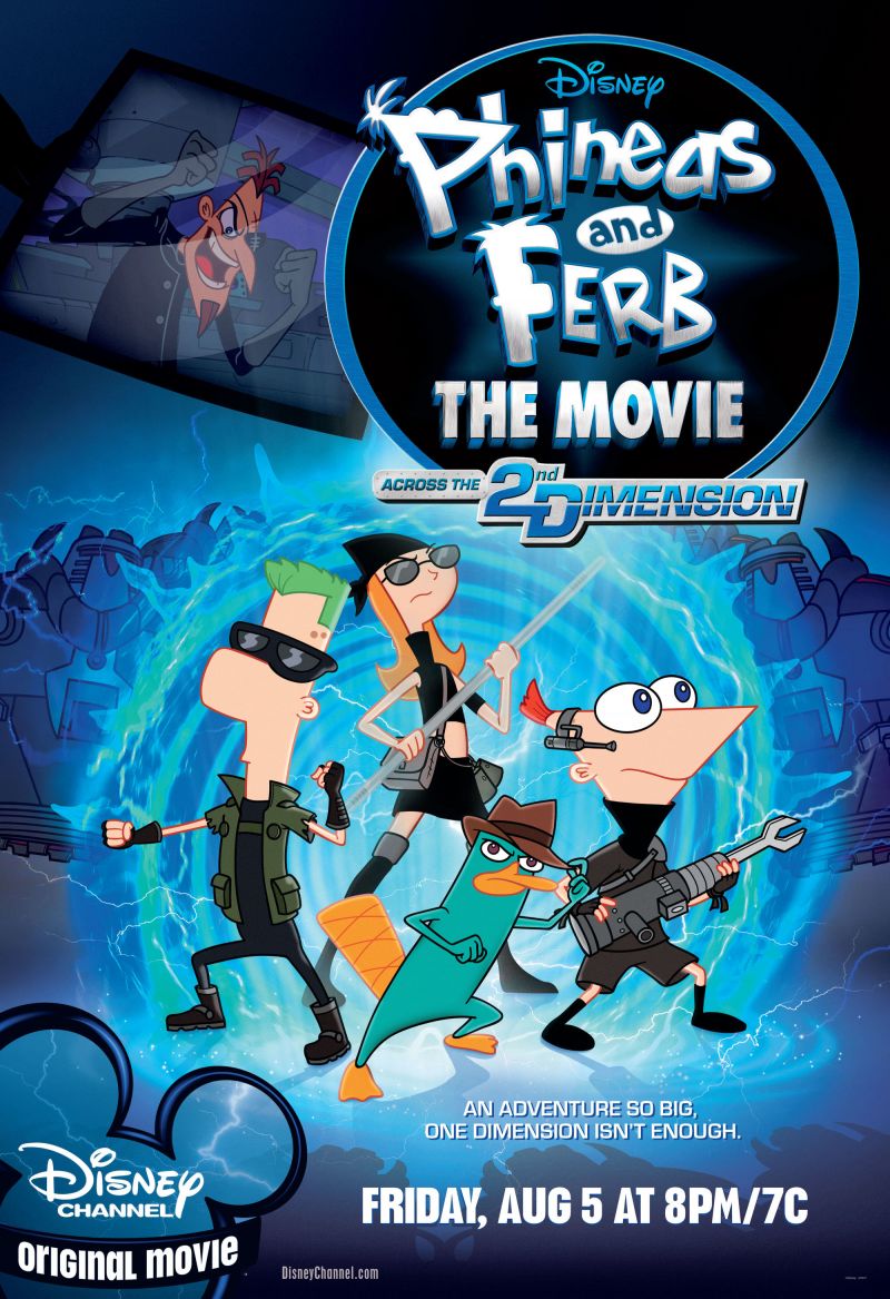 Phineas And Ferb - Dwars Door De 2e Demensie