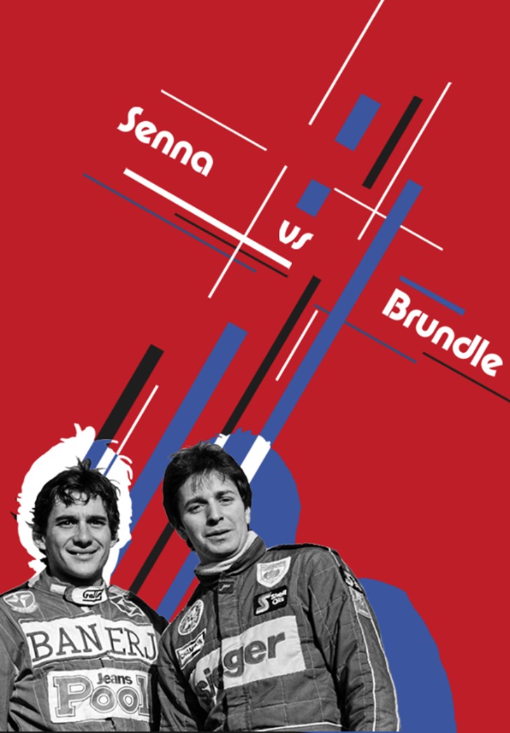 Senna vs Brundle